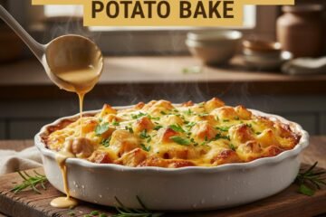 Easy Loaded Chicken Potato Bake