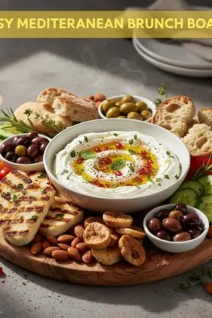 Easy Mediterranean Brunch Board