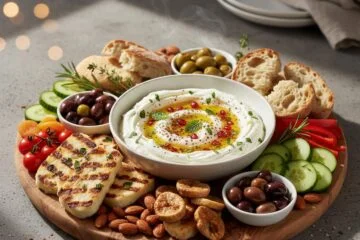 Easy Mediterranean Brunch Board