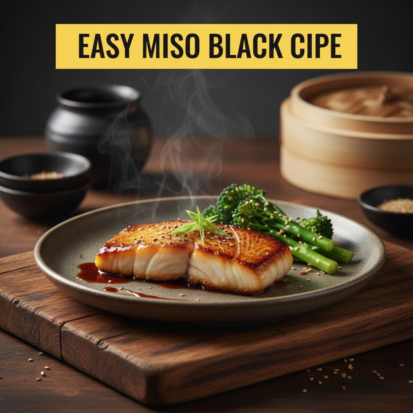 Easy Miso Black Cod Recipe