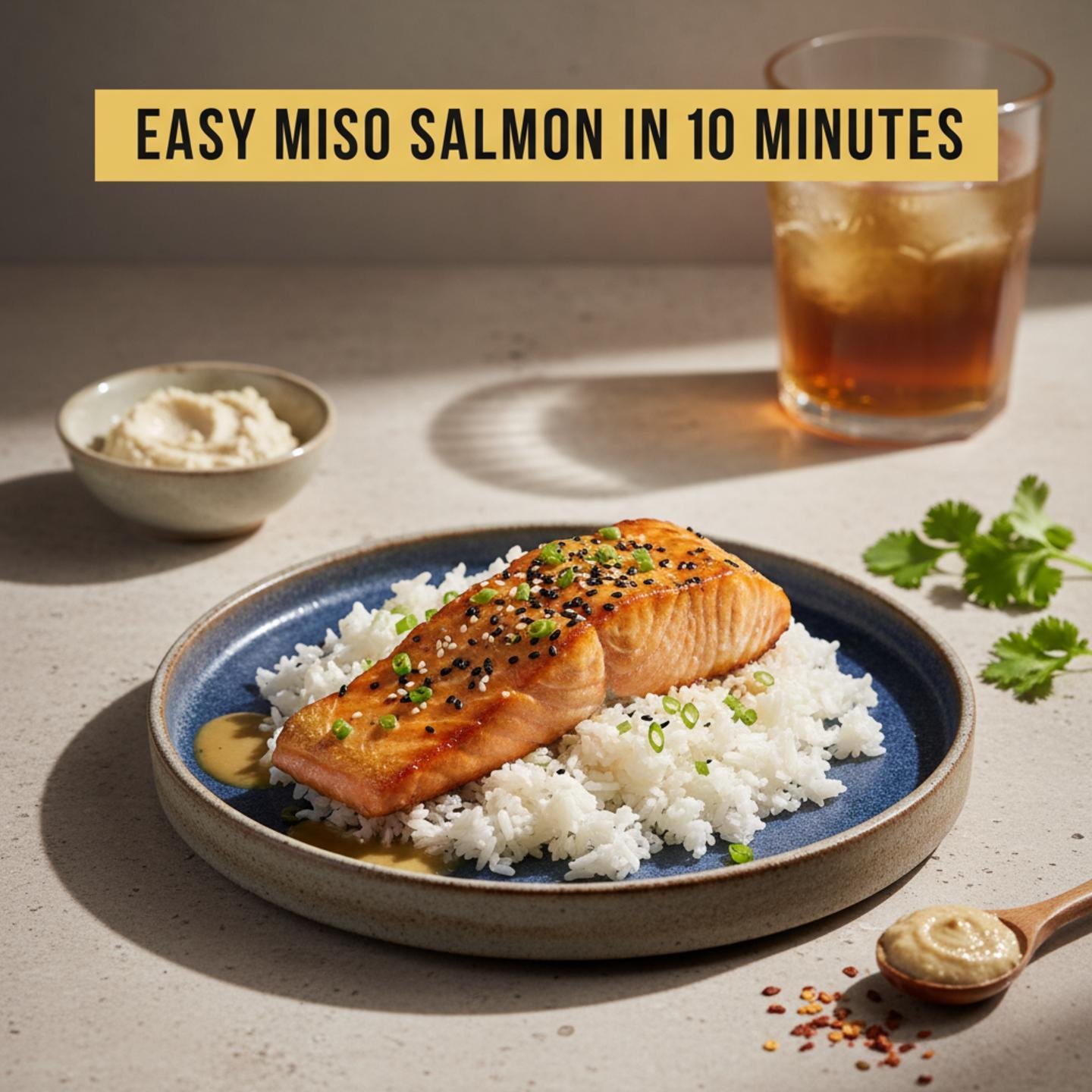 Easy Miso Salmon in 10 Minutes