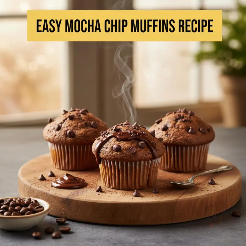 Easy Mocha Chip Muffins Recipe