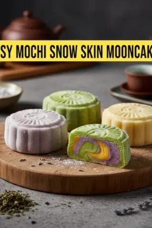 Easy Mochi Snow Skin Mooncakes