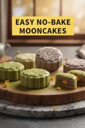 Easy No-Bake Mooncakes