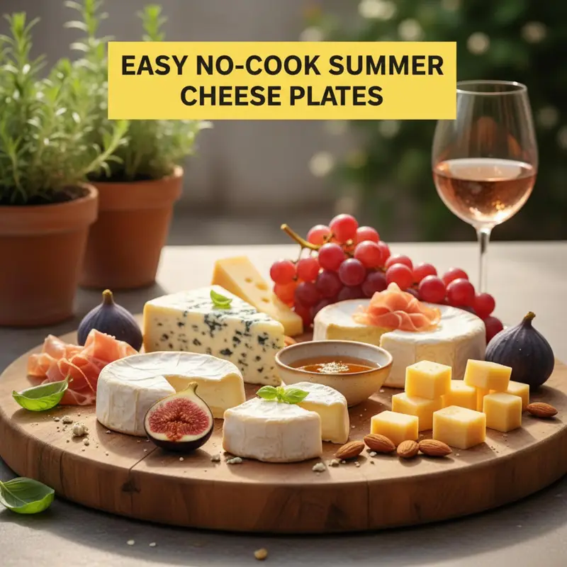 Easy No-Cook Summer Cheese Plates