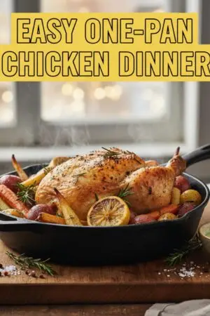 Easy One-Pan Chicken Dinner