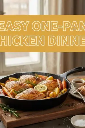 Easy One-Pan Chicken Dinner