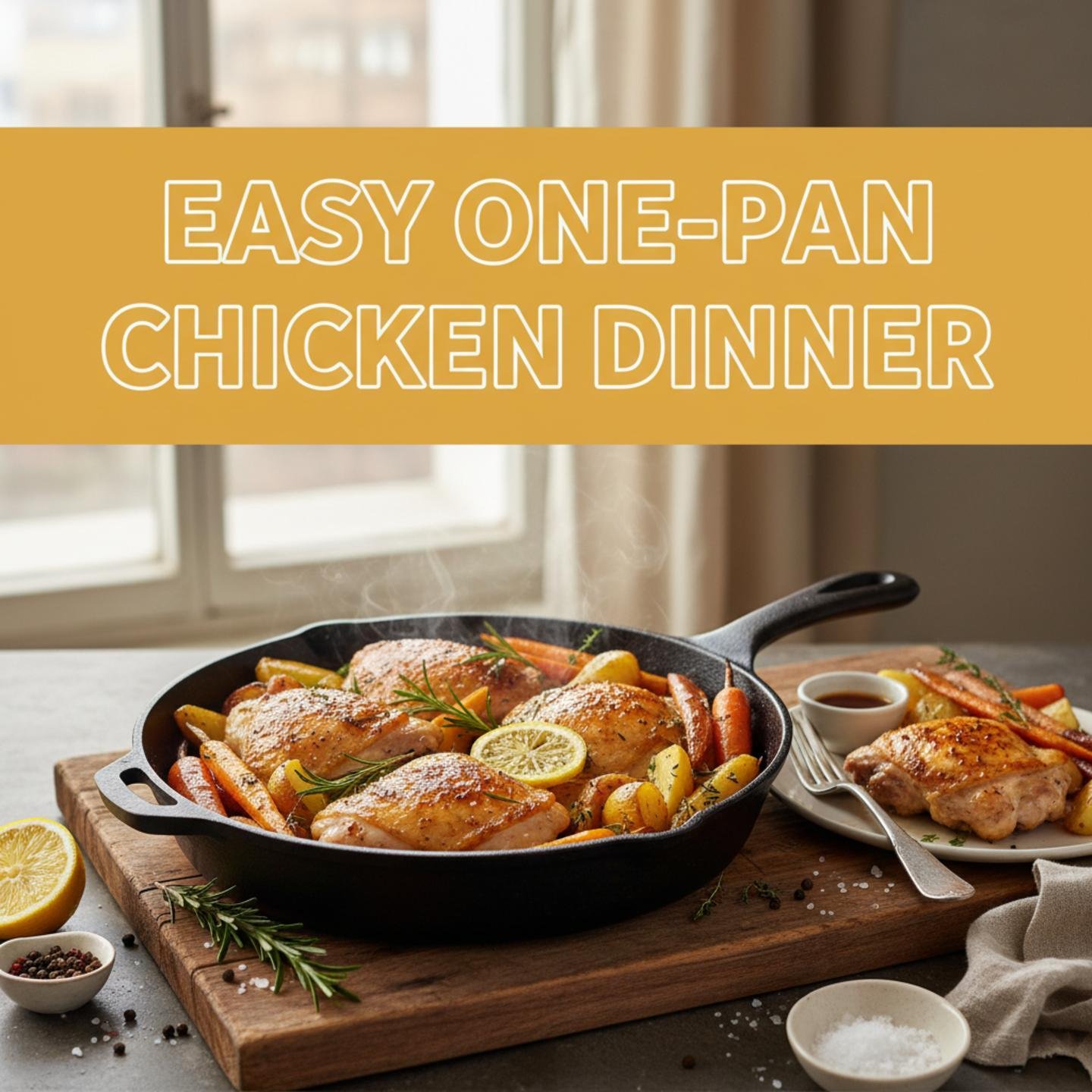 Easy One-Pan Chicken Dinner