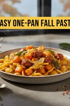Easy One-Pan Fall Pasta