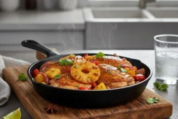 Easy One-Pan Pineapple Chicken