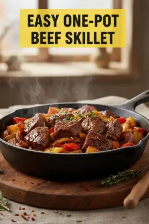 Easy One-Pot Beef Skillet