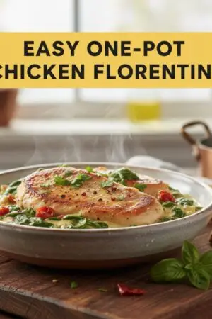 Easy One-Pot Chicken Florentine