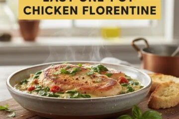 Easy One-Pot Chicken Florentine