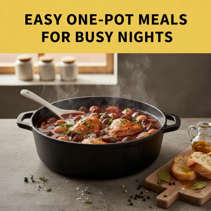 Easy One-Pot Meals for Busy Nights