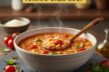 Easy One-Pot Tomato Orzo Soup