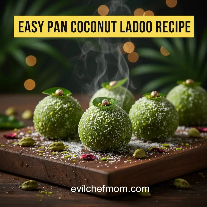 Easy Paan Coconut Ladoo Recipe