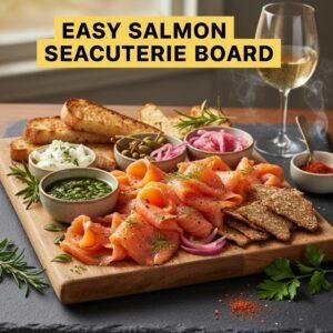 Easy Salmon Seacuterie Board