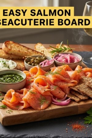 Easy Salmon Seacuterie Board