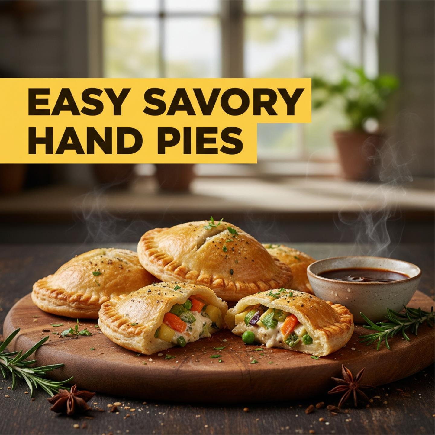 Easy Savory Hand Pies Recipe