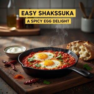 Easy Shakshuka: A Spicy Egg Delight