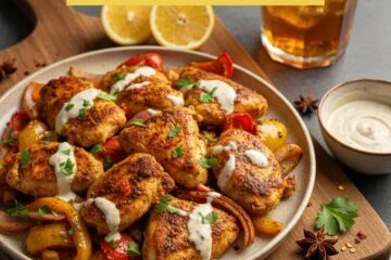 Easy Sheet Pan Chicken Shawarma