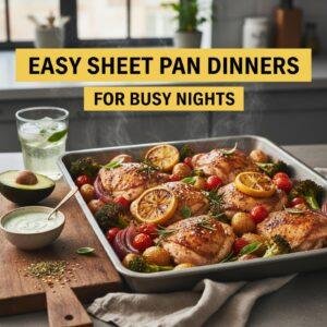 Easy Sheet Pan Dinners for Busy Nights