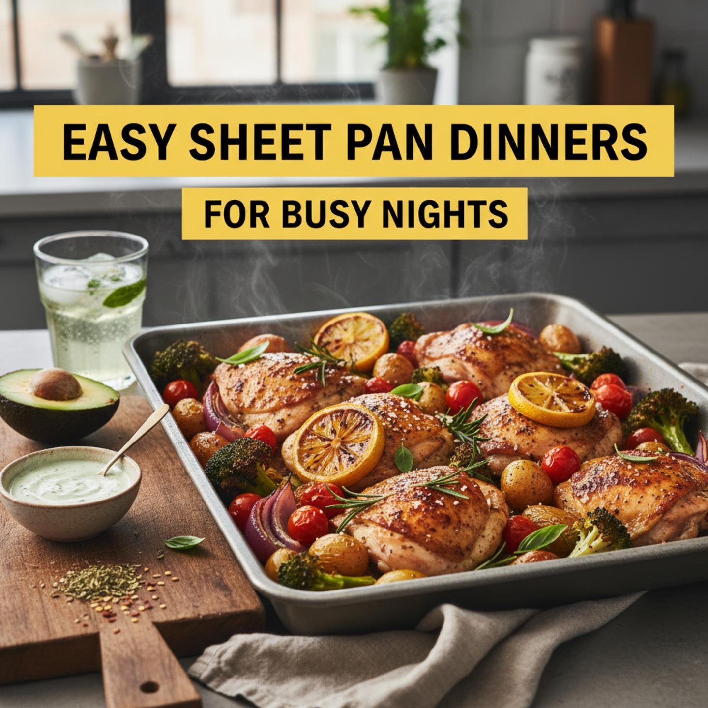 Easy Sheet Pan Dinners for Busy Nights