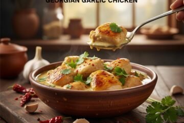 Easy Shkmeruli: Georgian Garlic Chicken