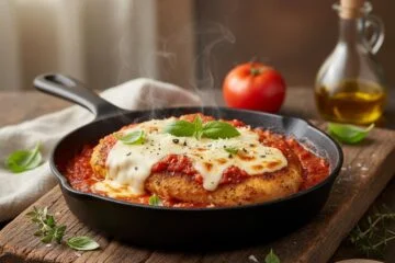 Easy Skillet Chicken Parm (GF)
