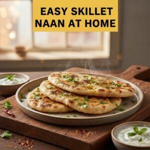 Easy Skillet Naan at Home