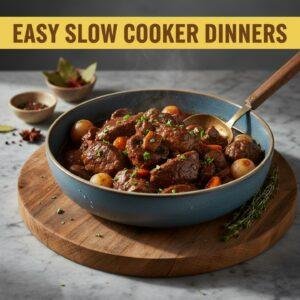 Easy Slow Cooker Dinners