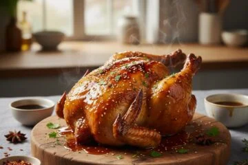Easy Soy-Honey Roasted Chicken