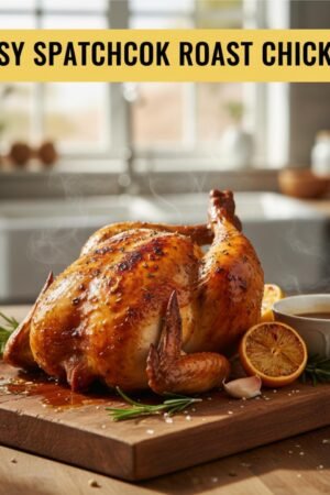 Easy Spatchcock Roast Chicken