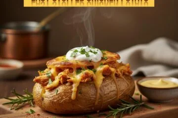 Easy Stuffed Chicken Potato