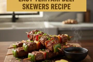 Easy Teriyaki Beef Skewers Recipe