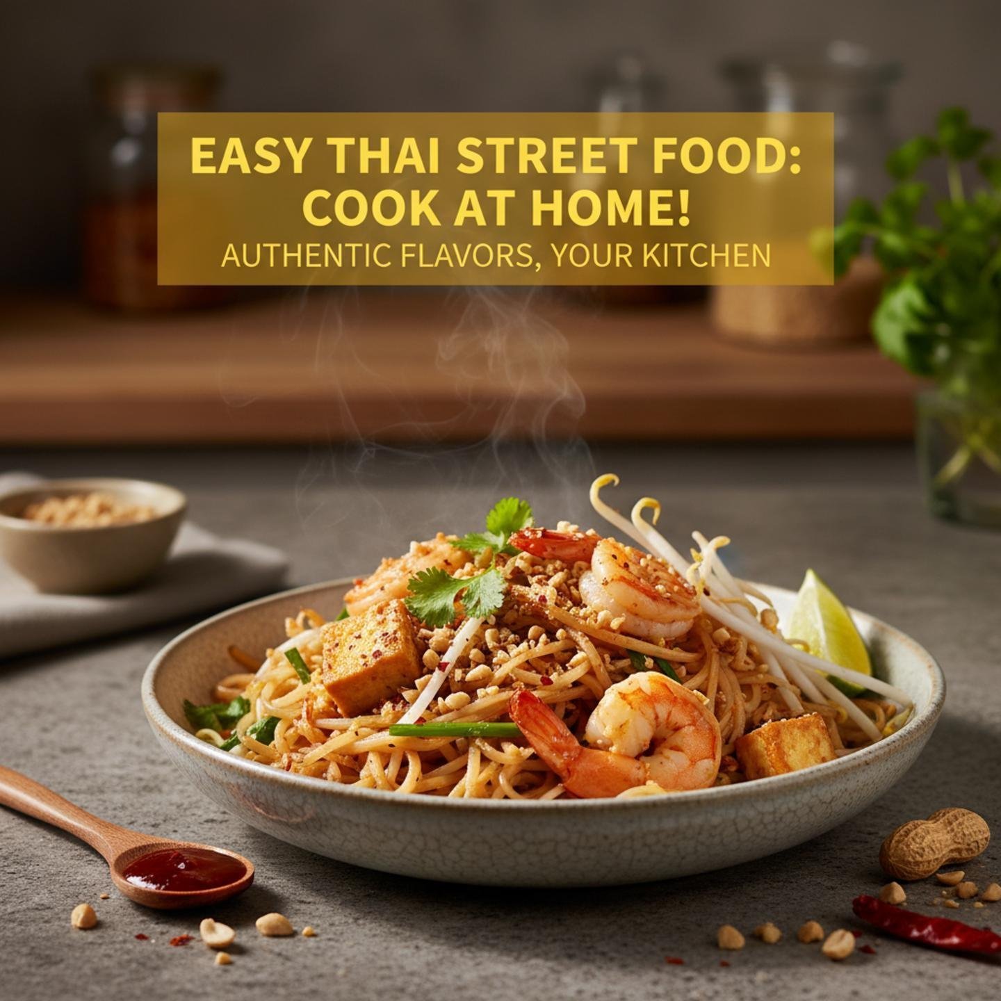 Easy Thai Street Food: Cook at Home!