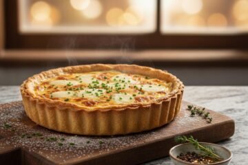 Easy Three Cheese Tart