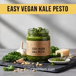 Easy Vegan Kale Pesto