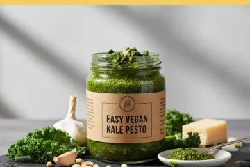 Easy Vegan Kale Pesto