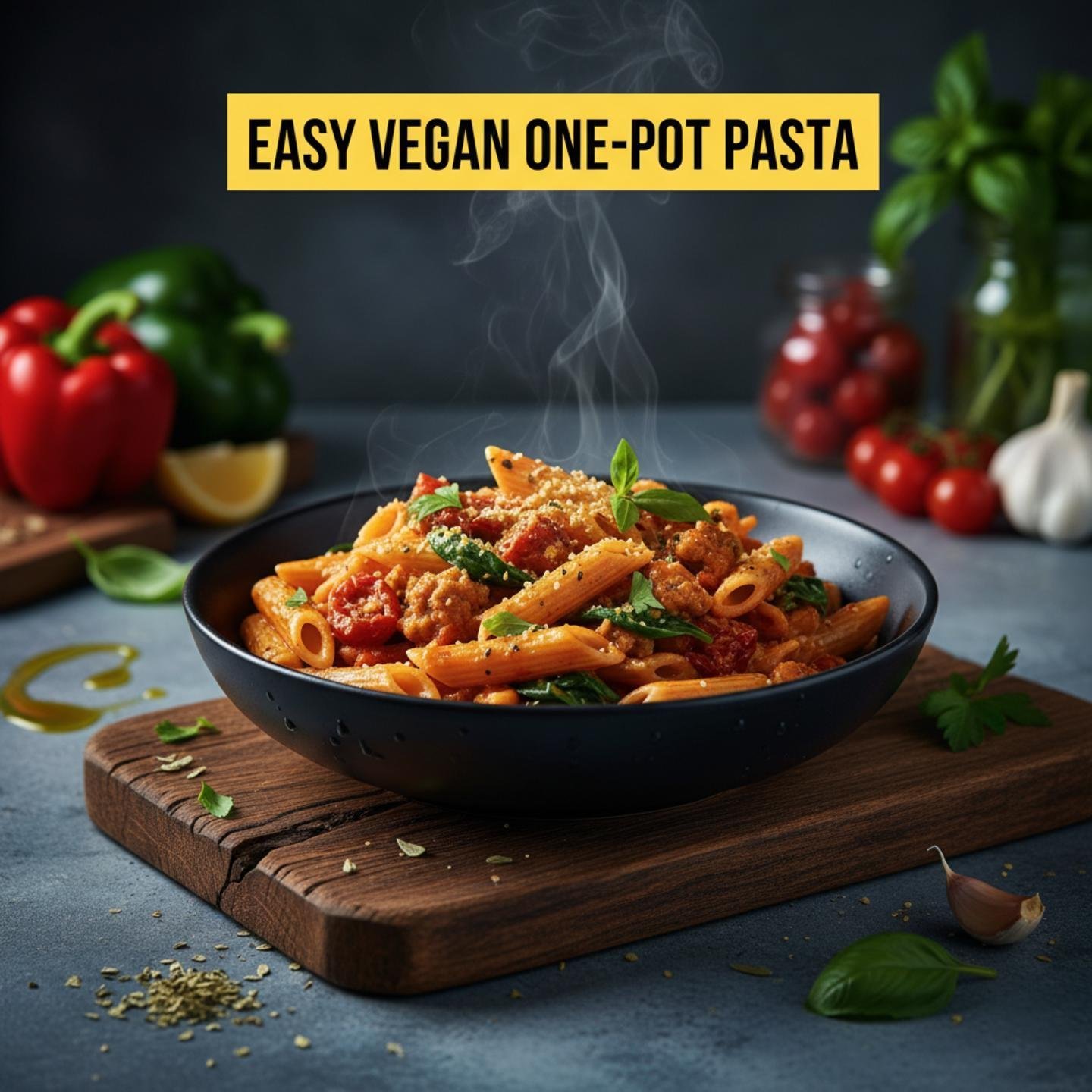 Easy Vegan One-Pot Pasta