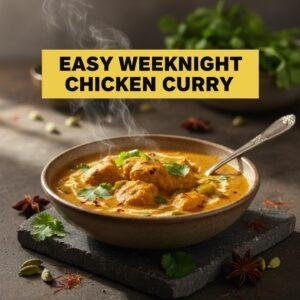 Easy Weeknight Chicken Curry
