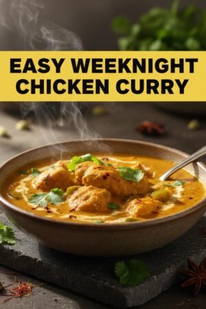 Easy Weeknight Chicken Curry