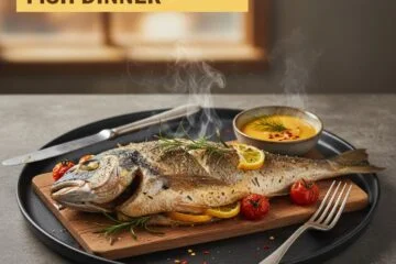 Easy Whole Baked Fish Dinner