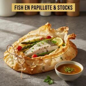 Fish En Papillote & Stocks