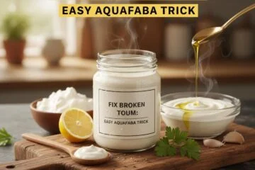 Fix Broken Toum: Easy Aquafaba Trick