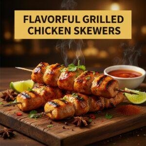 Flavorful Grilled Chicken Skewers