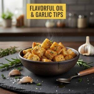 Flavorful Oil & Garlic Tips