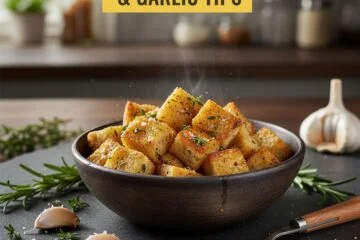 Flavorful Oil & Garlic Tips