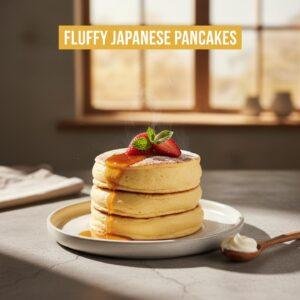 Fluffy Japanese Pancakes