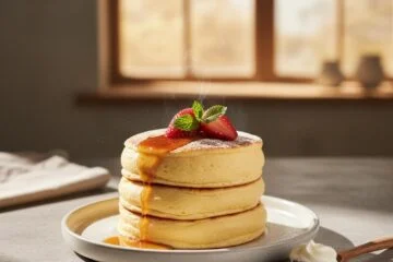 Fluffy Japanese Pancakes